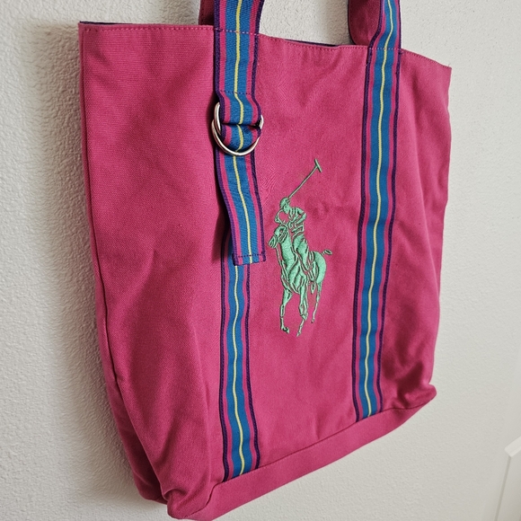 Ralph Lauren Big Pony Collection Tote Bag - Picture 3 of 13